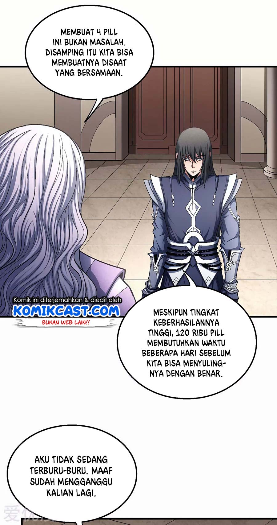 God of Martial Arts Chapter 391 Bahasa Indonesia